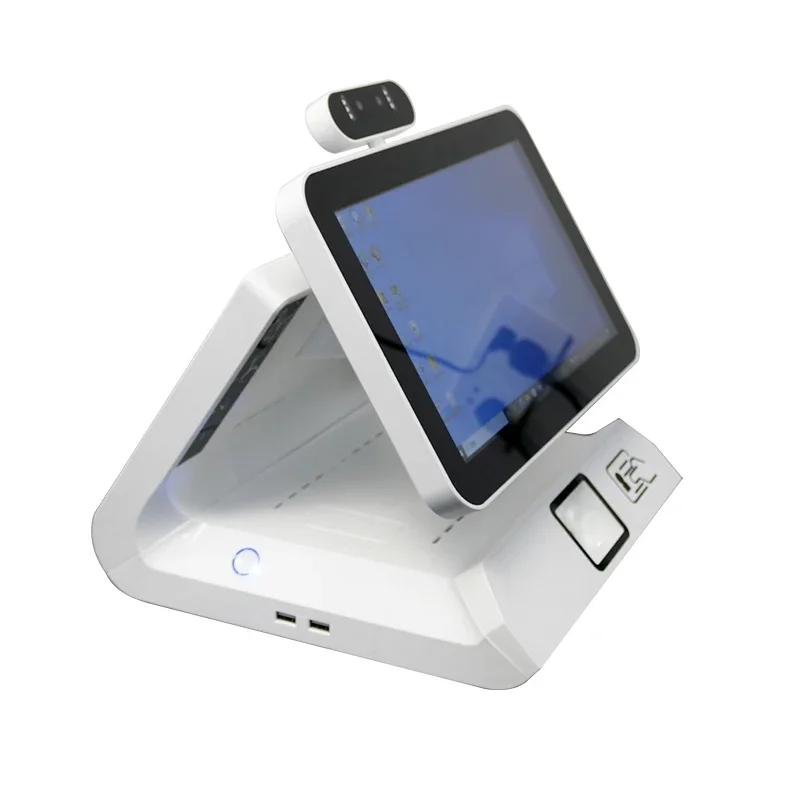 13.3 inch self ordering kiosk tablet machine fast food ordering desktop touch screen self service kiosk price for chain store-5