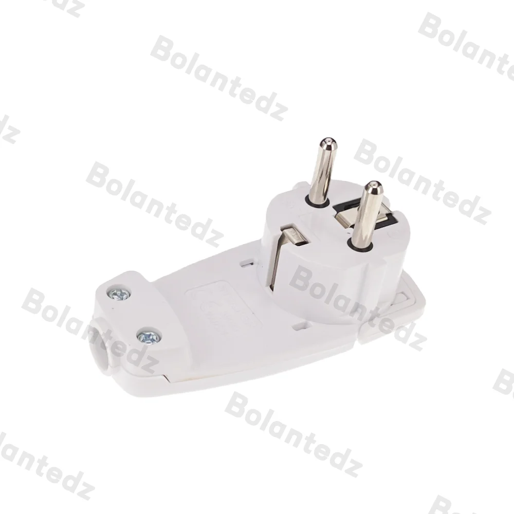 France Germany Plug Adapter 16A Male AC Outlets Rewireable Schuko Electeic Socket Euro Connector Ultra Thin Hidden Power Plug-6
