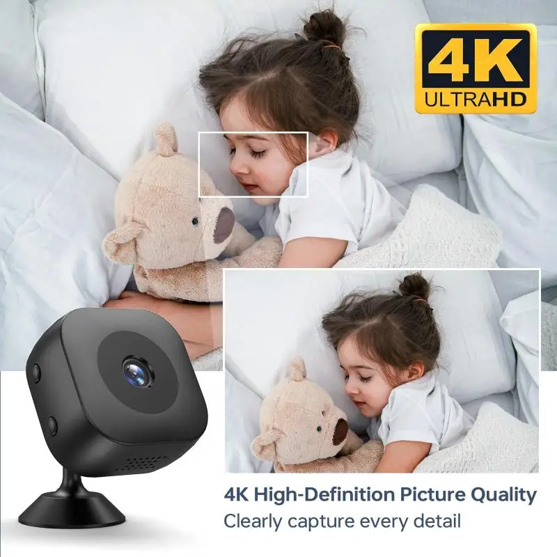 Xiaomi MIJIA 4K Mini Security Camera Full Color Night Vision High Definition WiFi Monitor Waterproof Motion Detect Surveillance-3