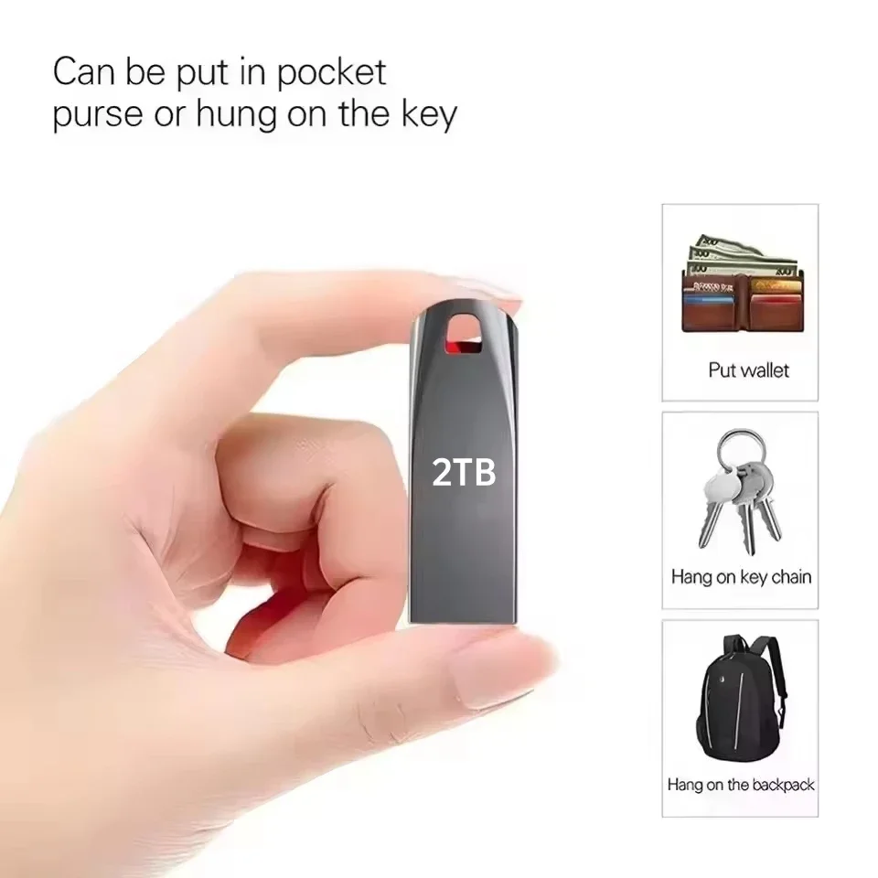 2025 2TB USB 3.0 Flash Drives High Speed Metal Pendrive 1TB 512GB 256GB Portable Usb Drive Waterproof Memoria USB Flash Disk ﻿-6