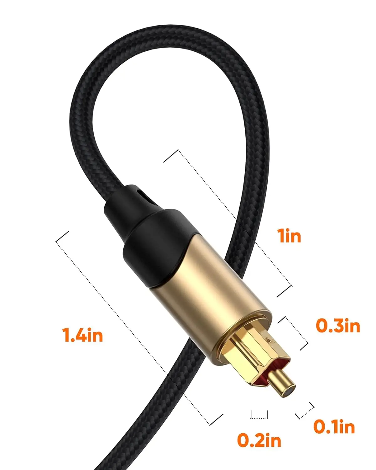 Digital Optical Audio Cable 3M 5.1CH HIFI Toslink SPDIF Digital Coaxial Audio cable Cord Braided for Amplifiers Apple TV PS4-5