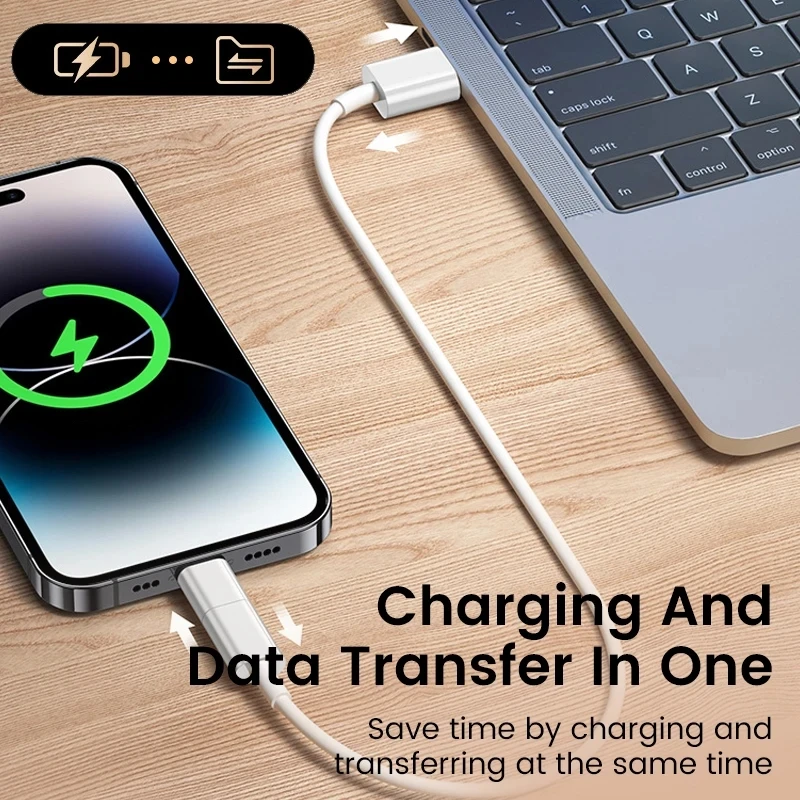 For IOS Female To USB C Male Converter OTG Type C To iPhone Adapter Fast Charging Adaptador For iPhone 14 Pro Max iPad Airpods-5