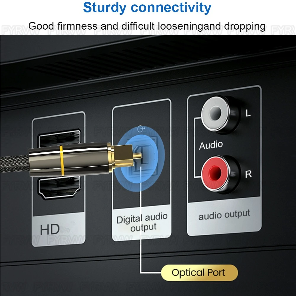 Optical Cable SPDIF Digital Audio Optical Fiber Cord for SONY Home Theater Cable Spearker Sound Bar TV Xbox Player Toslink Cable-6