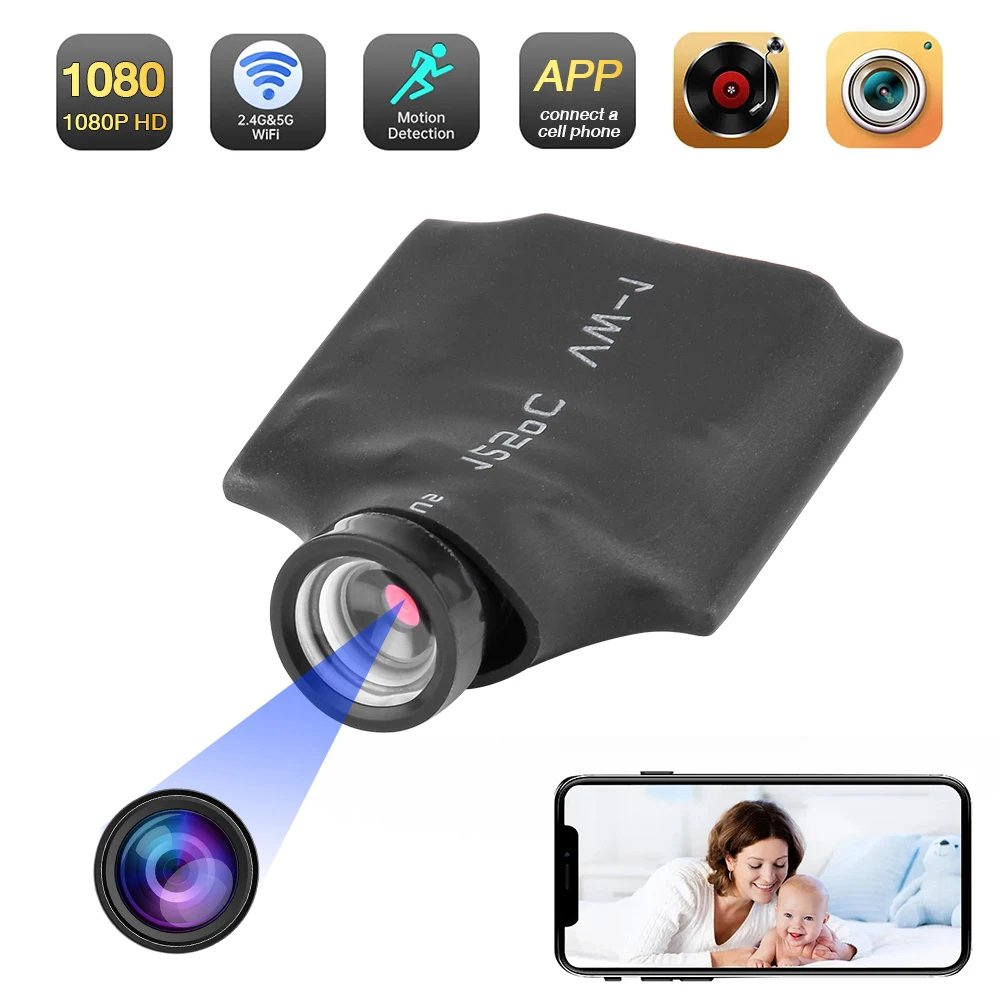 DIY WIFI IP Mini Camera Module Motion DV 1080P P2P Camera Video Recorder Home Security Mini Camcorder Remote Control Hidden TF-3
