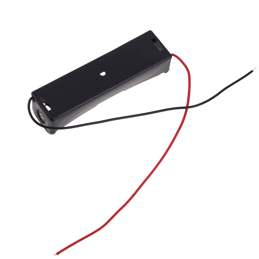 10pcs/5pcs 18650 Power Bank Cases 1X 3.6V-4.2V 18650 Battery Holder Storage Box Case 1 Slot Battery Container With Wire Lead-6