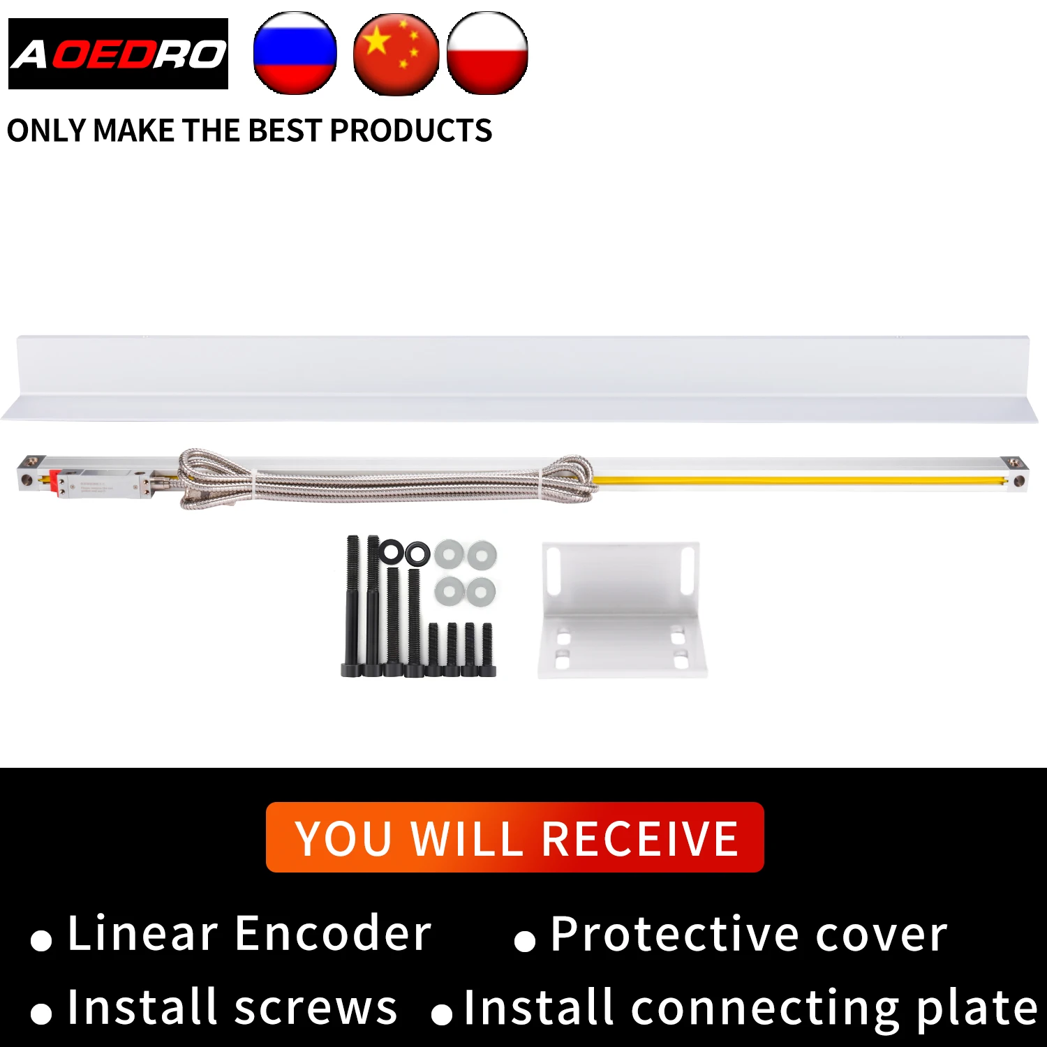 2 Axis Dro Set LED Digital Readout With 2PCS Linear Glass Scale Optical Encoder Ruler Digital Readout Display Set-3