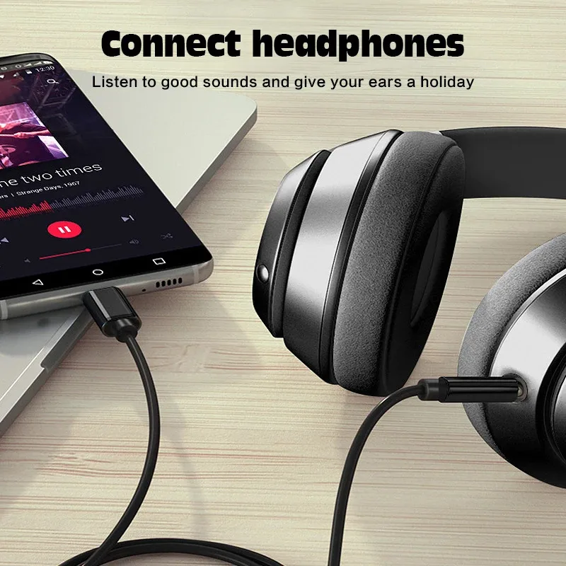 Ligntning to 3.5mm Jack Aux Cable Car Speaker Headphone Adapter for iPhone 14 13 12 11 Pro Audio Splitter Cable for iOS 14 Above-5