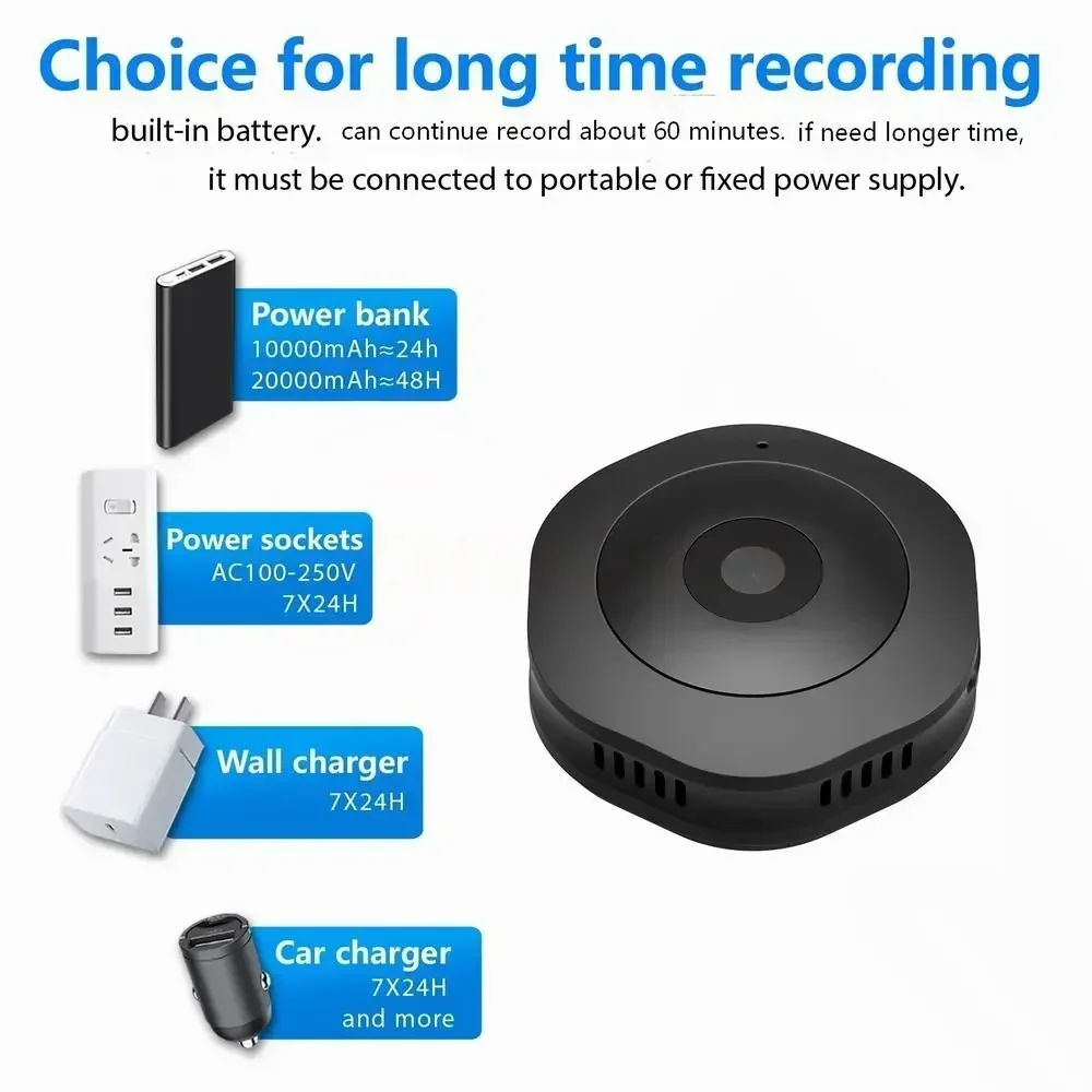 4K HD Smallest Mini Camera Espia Wifi Security Smart Home Surveillance Small Wifi Cam LR Night Vision Motion Detection Body Cam-6