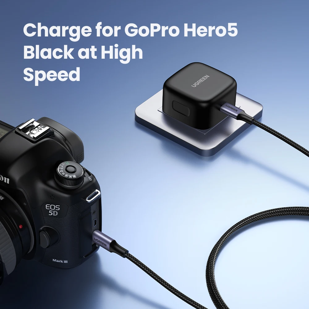 UGREEN 100W USB Type C To USB C Cable For Macbook iPad Samsung Xiaomi PD Fast Charging Charger Cord 5A E-Marker Chip Fast USB C-5
