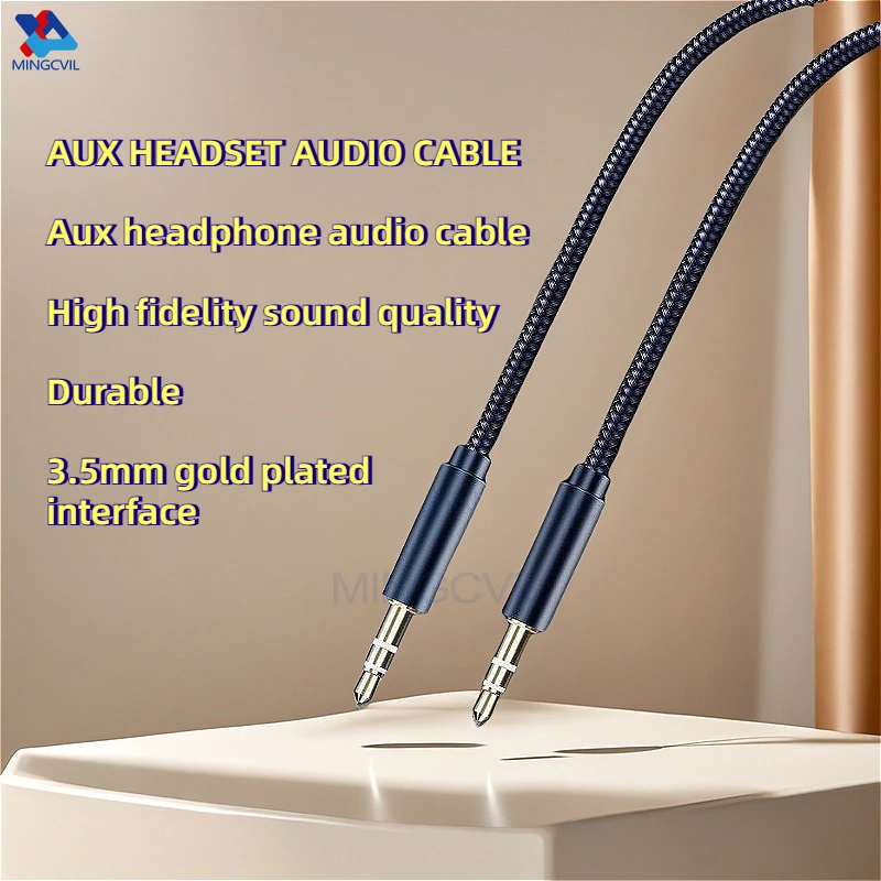 3.5mm Jack Extension Audio Cable Audio Cable Line Aux Cable 1m/2m/3m for Phone Car Headphone MINGCVIL  Audio Jack For MP3/4