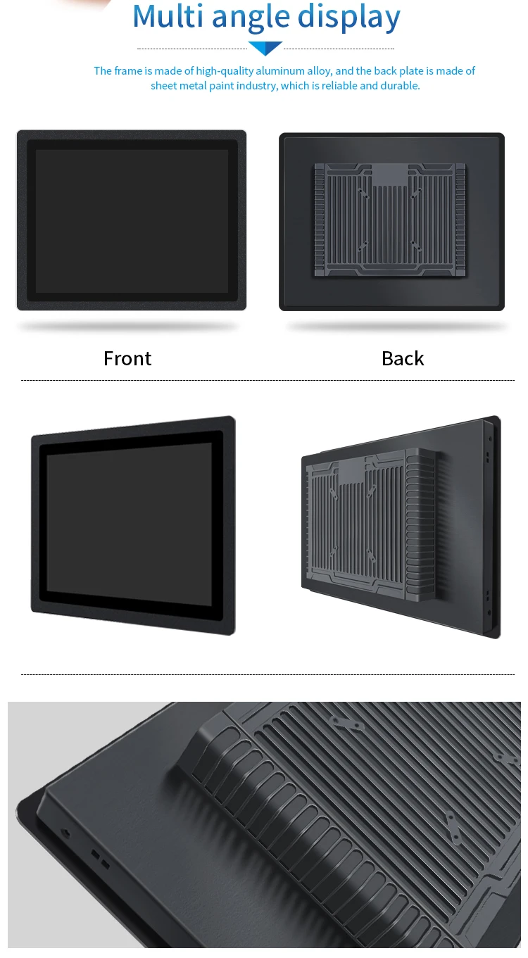 10.4 12.1 15 Inch Industrial Tablet Panel PC Embedded Computer Capacitive Touch Core i3 i5 i7 Win 10 System USB SSD WiFi Mini PC-5
