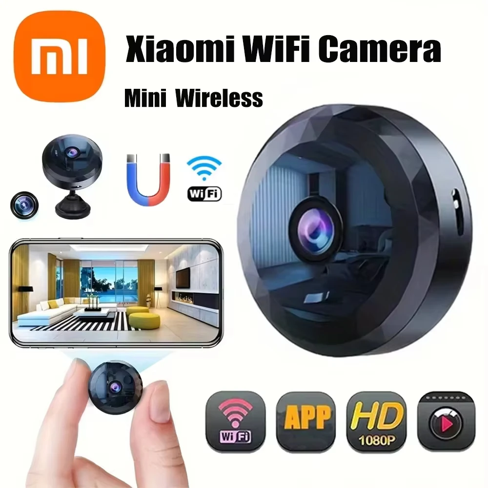 Xiaomi Wireless A11 Camera Mini WiFi Monitoring 1080P HD Video Security Camera Rechargeable Battery Motion Detection Camera