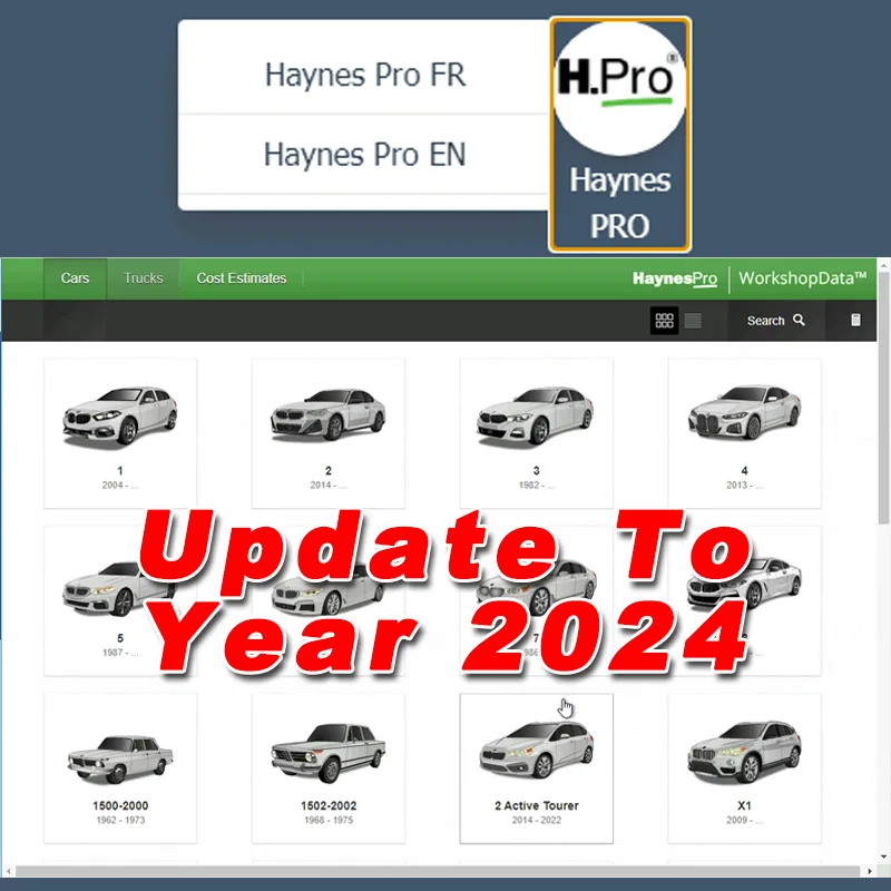 2024 Online Account Workshop Pack for alldata EU USA autodata Haynes PRO WIS Service Box Elsa Win Car Repair Software-4