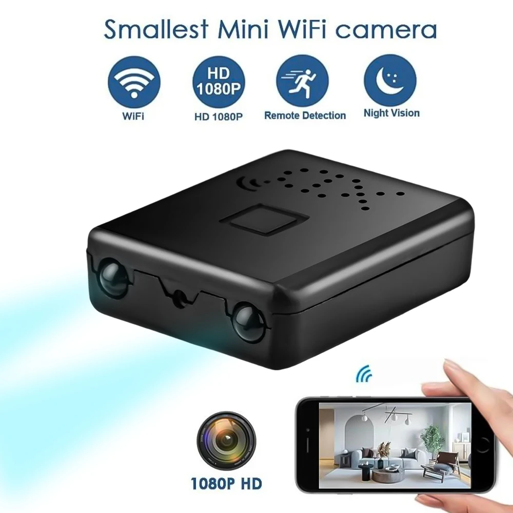 New Full HD 1080P Mini Eecret Camera, Night Vision Home Safety Camera With Motion Detection And Recorder, Remote Support-4