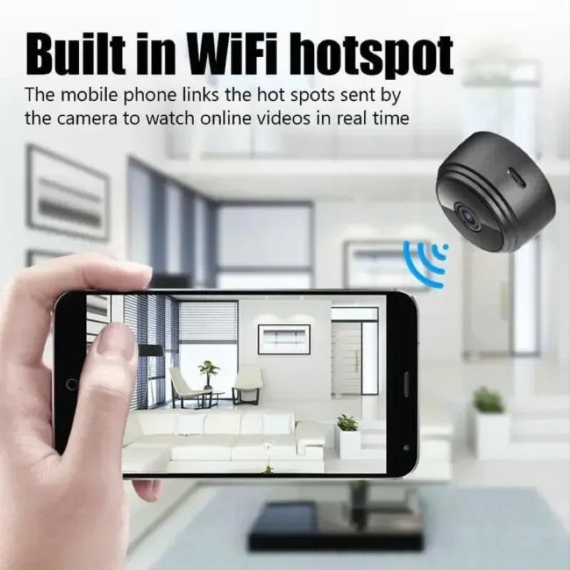 A9 Mini Camera 1080P HD Wifi Wireless Security Monitor For Home Night Version Video Protection Remote Intelligent Camcorders-4