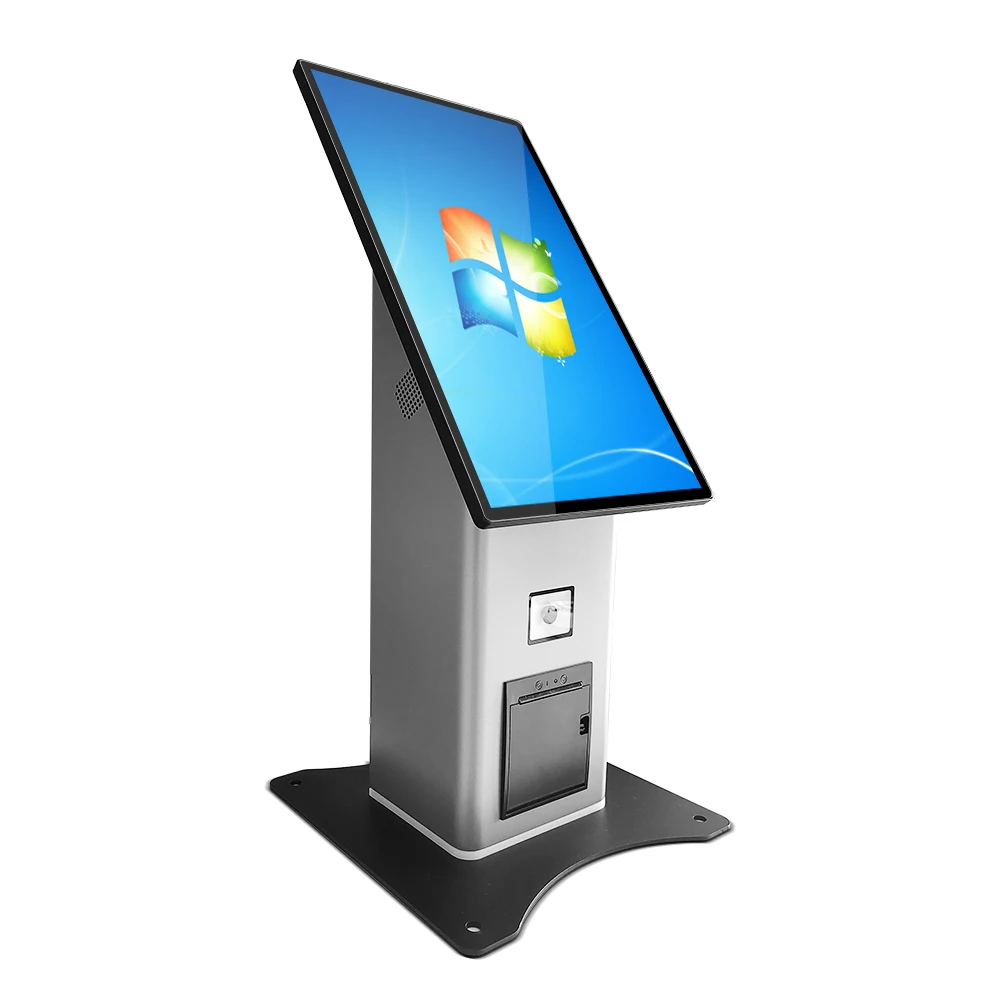 21.5-Inch Desktop Self-Service Check-In Self-Registration Kiosk Hotel Check-In Kiosk With Software-4