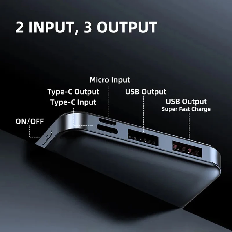 Xiaomi 120W 50000mAh Power Bank Super Fast Charger Portable External Battery High Capacity Power Bank For iPhone 16 Samsung New-4