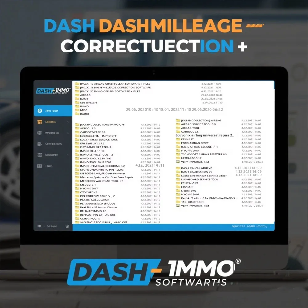 32GB Full Software Car Diagnostic Tools Mileage Correction Airbag Crash Clear IMMO off Dash for Vehicle Repair & Maintenance-2