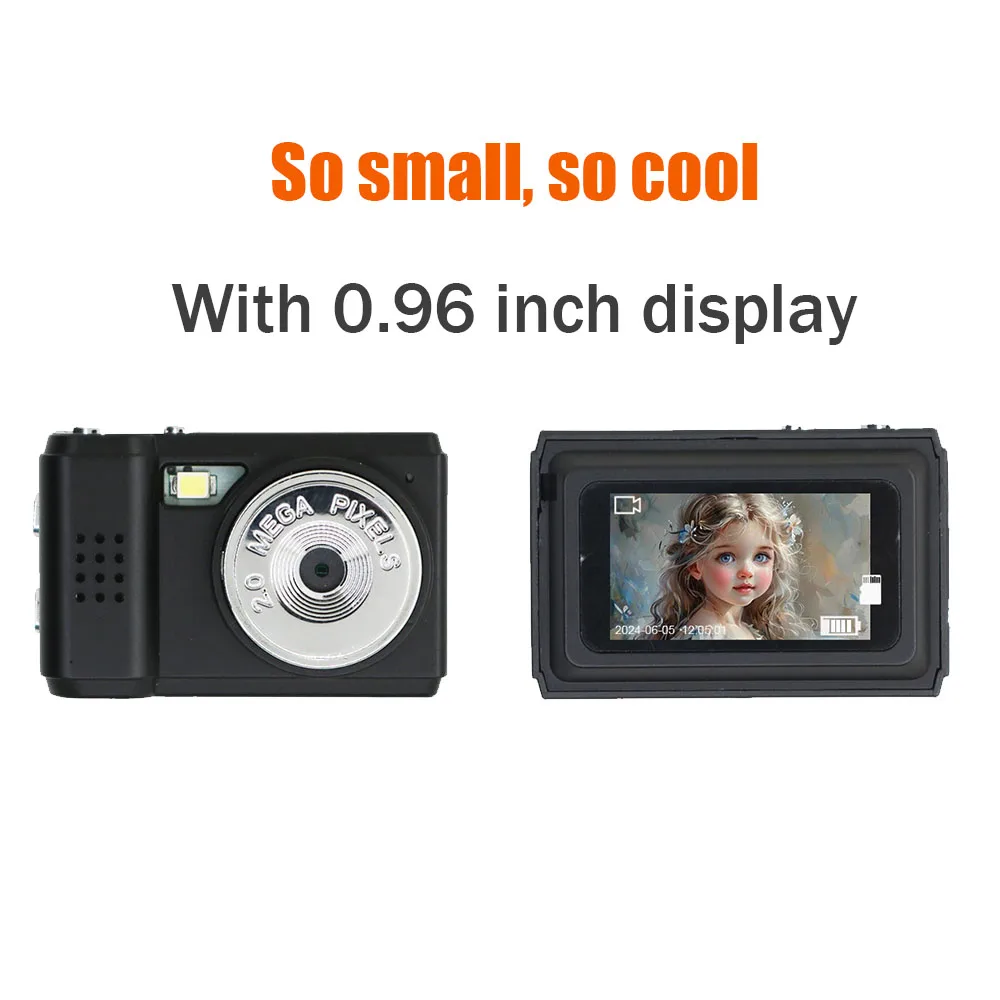 JOZUZE S5 Retro Mini Camera With Screen CMOS Indoor Home Outdoor HD 1080p Sports Portable Very Small Mini Camera Video Recorder-4