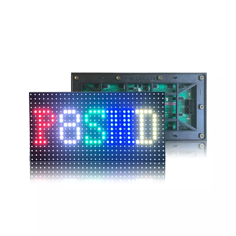 AiminRui P8 LED Screen Panel Module Outdoor 256*128mm 32*16 pixels 1/4scan 3in1 RGB SMD3535 Full Color LED display-4