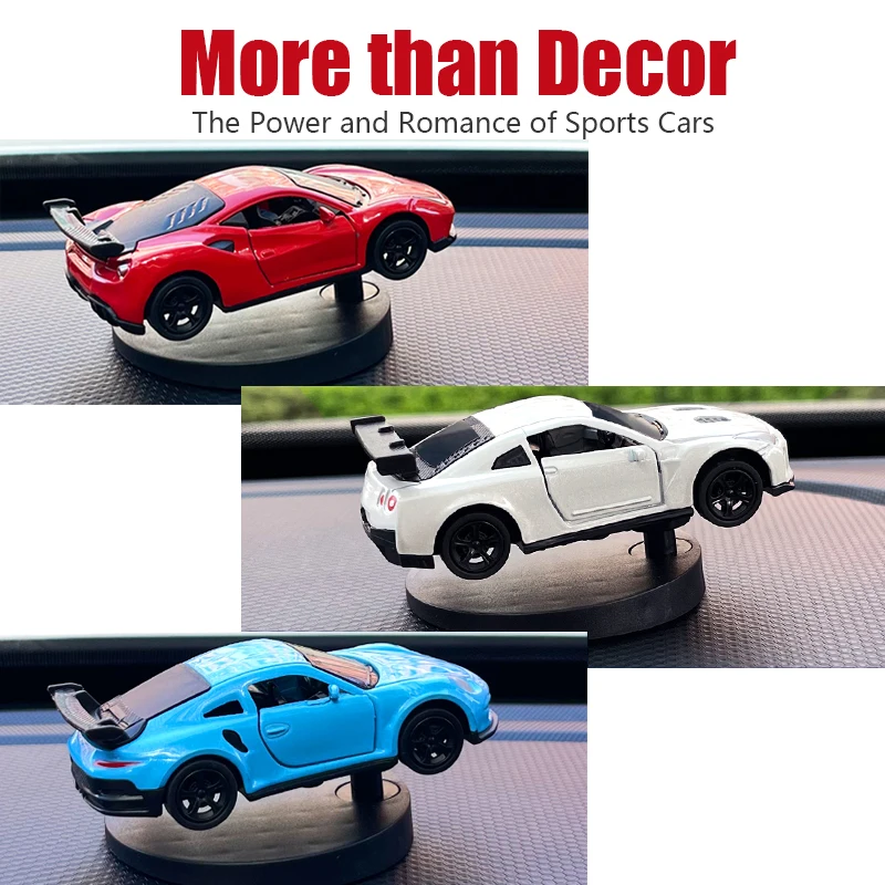Drift Car dashboard toy model swing turning cool sports race auto ornaments interior accessories decor items fun decorations men-4