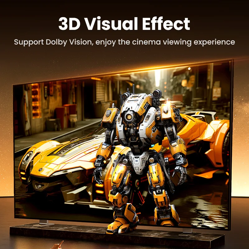 UGREEN HDMI Cable 8K/60Hz for PS5 Xiaomi TV Box Ultra High Speed Certified 8K@60Hz Cable 48Gbps Dolby Vision HDCP2.3-4