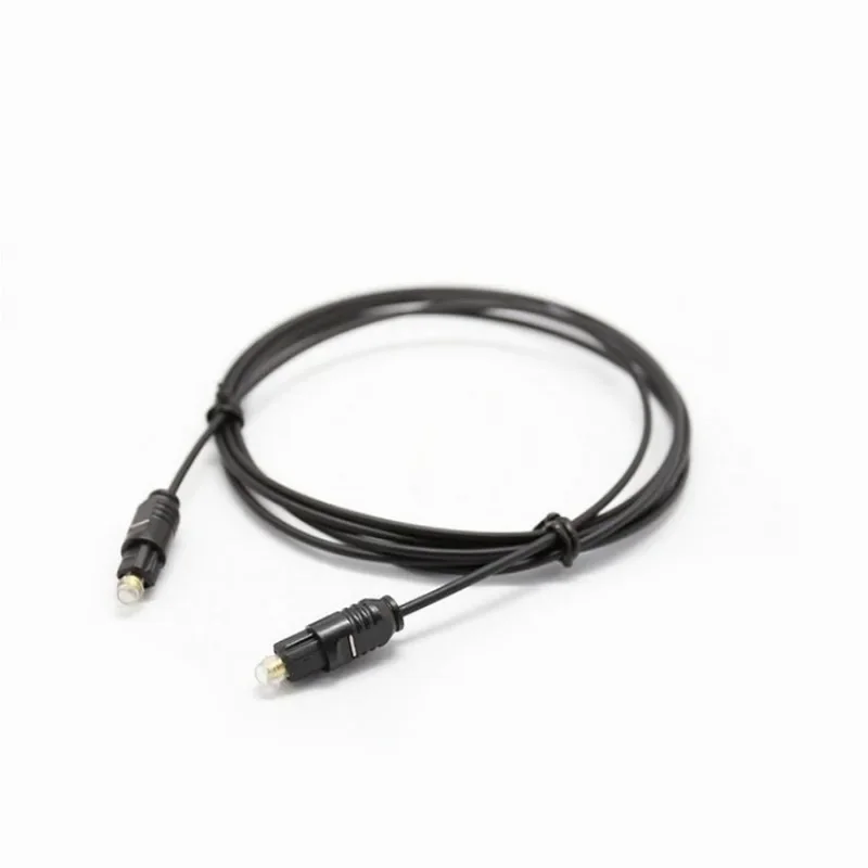 For Toslink Gold-Plated Digital Optical Audio Cable 1m 1.5m 2m 3 / 5m 10m 15m 20m SPDIF MD DVD Gold-Plated Cable High Quality #2-4