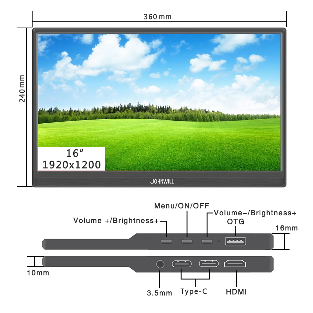 Portable Monitor 14