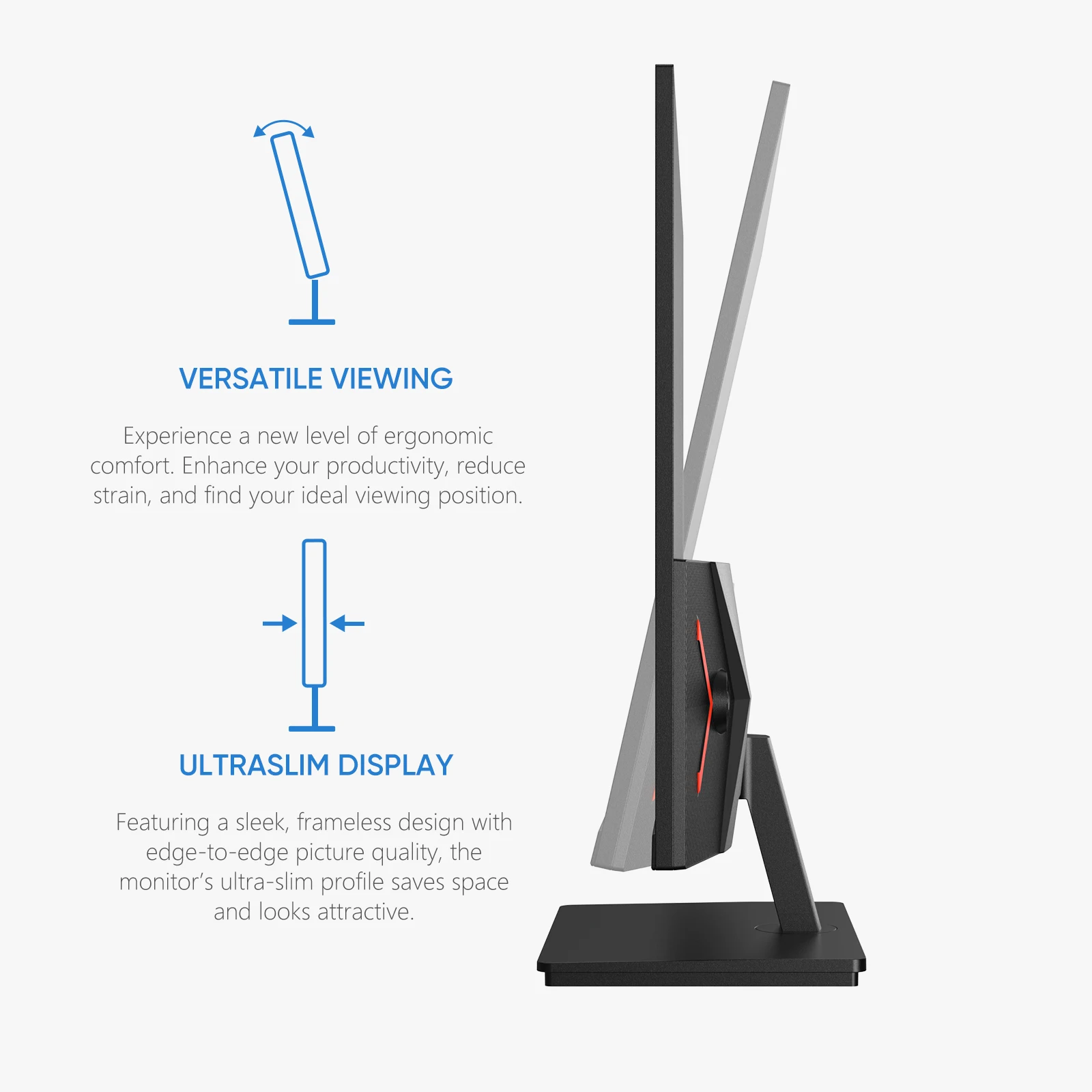 New ARZOPA 27inch 180Hz 2K FastIPS QHD PC Monitor 1ms FreeSync Gaming monitor,M1RC-6