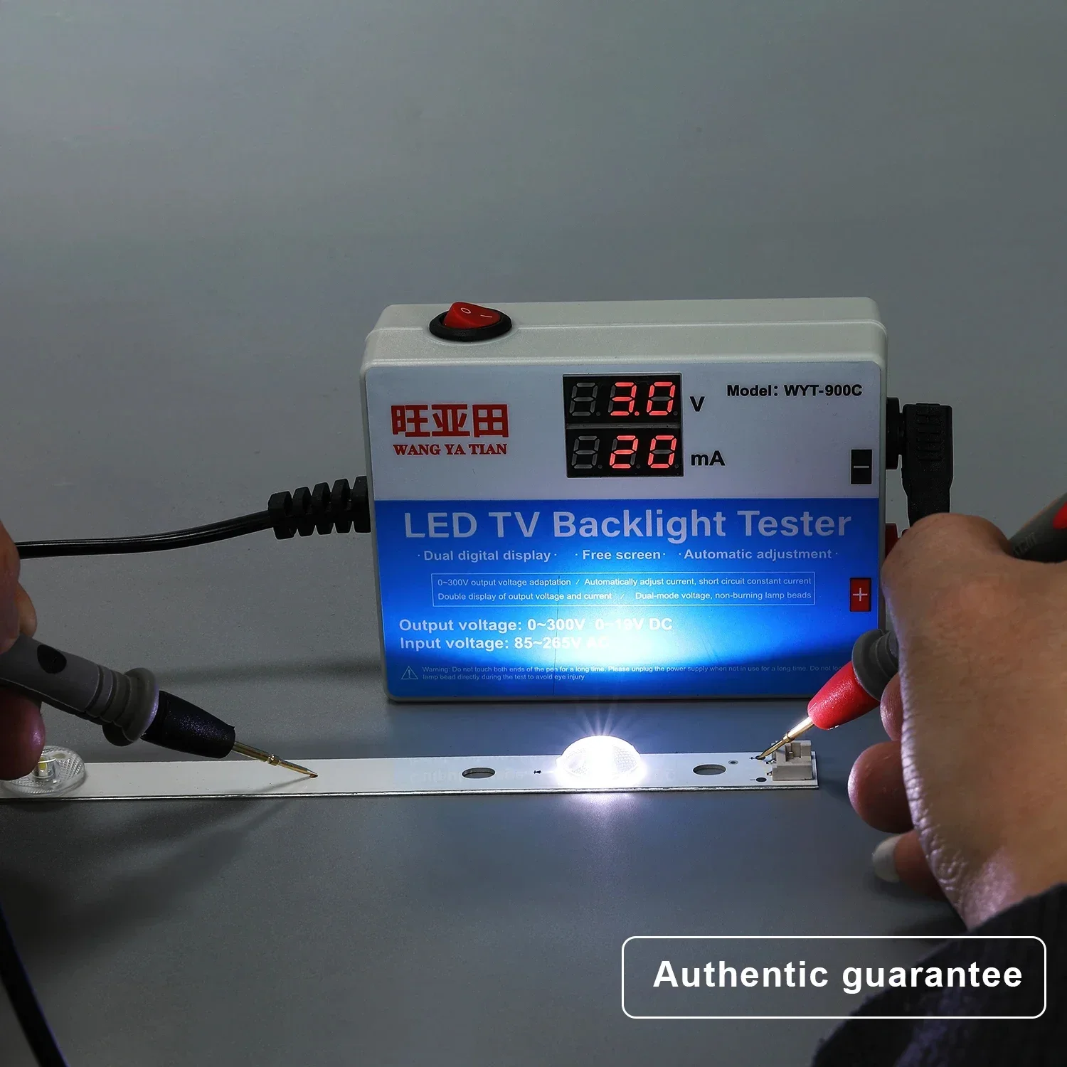LED Tester 0-300V Output TV Backlight Strips Beads Current and Voltage Display Measurement Instruments for LED Light-5