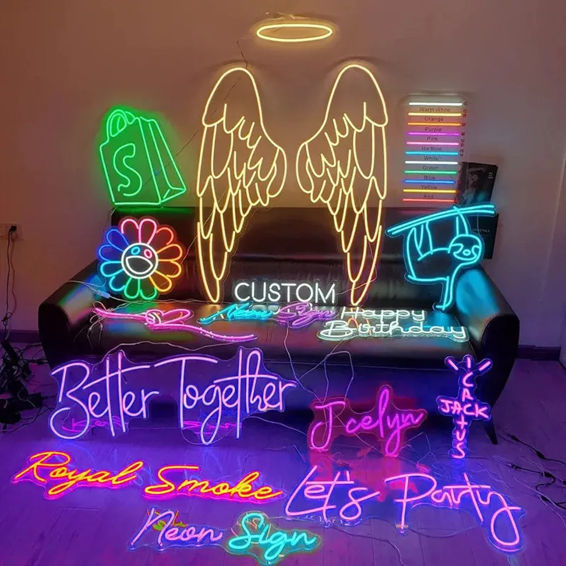 Neon Sign Custom Business Logo Neon Unique Hand Crafted Led Neon Sign Events Decor Neon Wall Art Custom Shop Signage For Outdoor-4