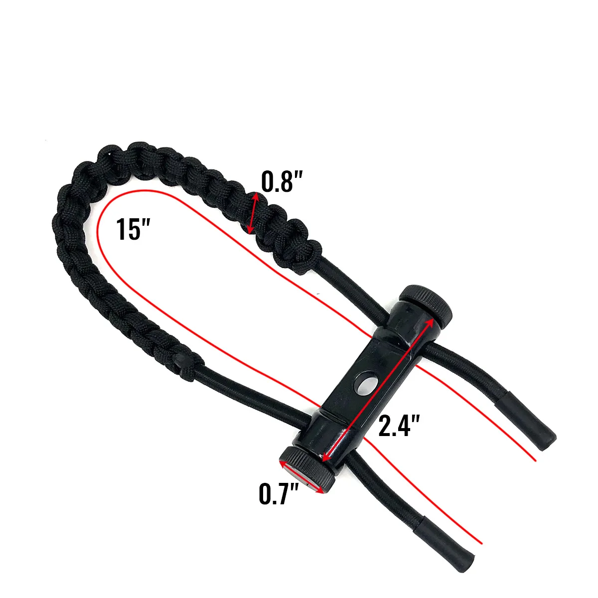 Compound Bow Wrist Cord Braided Outdoor Shooting Archery Accessories-6