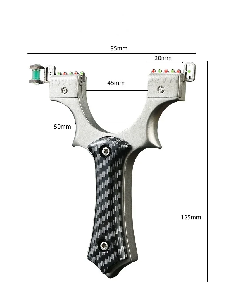 Slingshot Stainless Steel Hunting laser Slingshot Portable Shooting Sling Shot Competition Target Entertainment Outdoor Hunting-3