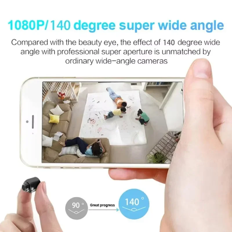 Mini X5 Camera Wireless 1080P Surveillance Security Video Cam Night Vision Motion Detect Camcorder Mini Cam Monitor Smart Home-3