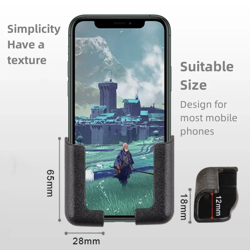 Multifunction Car Phone Mount Cell Phone Holder Lightness Portability No Space Occupy Stand Auto Interior Accessories-4