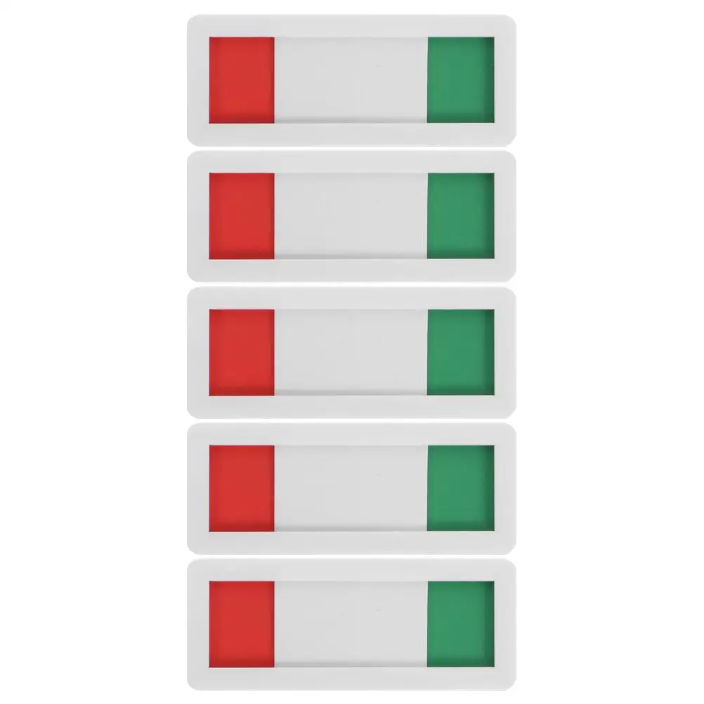 5 Pcs Red Green Door Sign Creative Signage Sliding Slide Welcome Occupied Office Conference Room-2