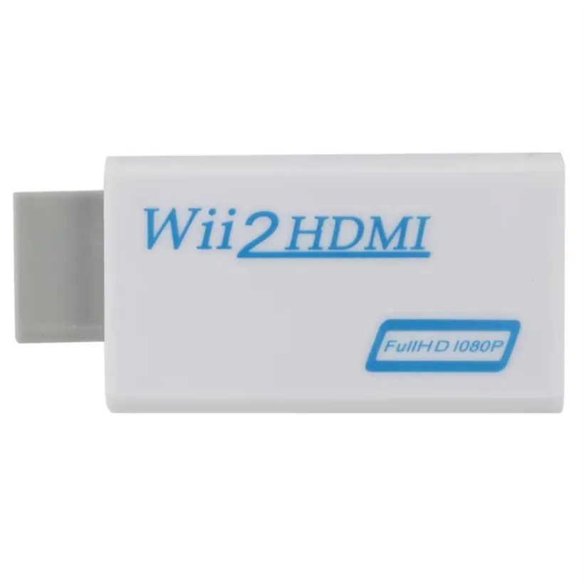 WII to HDMI Converter Full HD 1080P WII to HDMI Wii 2 HDTV ConverterWii To HDMI Adapter 3.5mm Audio for PC HDTV Monitor Display-5