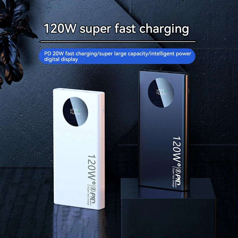 Xiaomi 120W 500000mAh High Capacity Power Bank Fast Charging Powerbank Portable Battery Charger For iPhone Samsung Huawei 2025-3