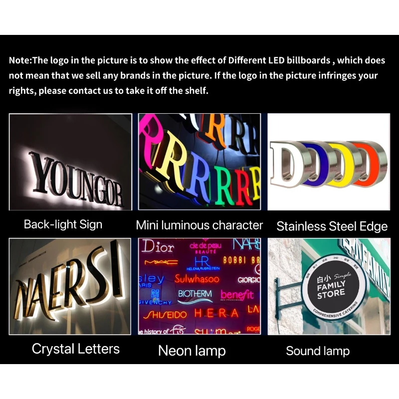 Commercial Advertising Board Waterproof Digital Signage for Store Supermarket Outdoor Indoor High Brightness LED Display Screen-3