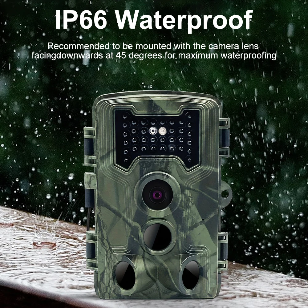 Hunting Trail Camera 36MP 1080P Night Vision Wildlife Camera With Motion Activated Outdoor Trail Cam Trigger Wildlife Scouting-5