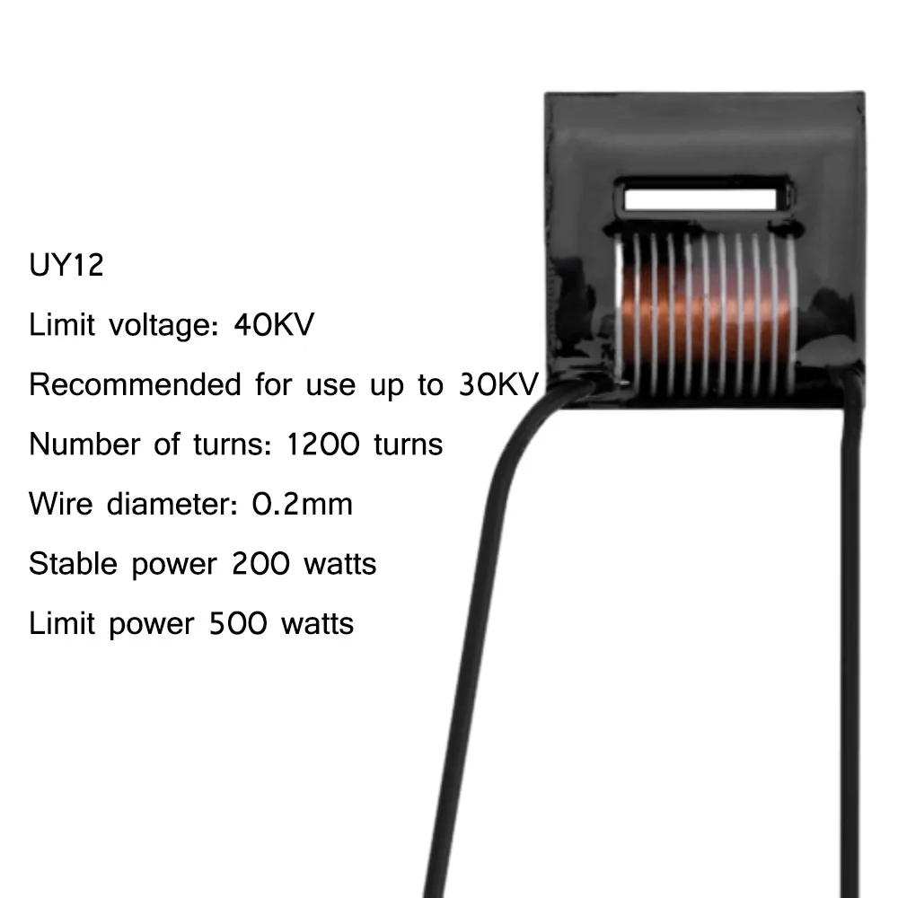 30KV High Frequency High Voltage Arc Ignition Generator Inverter Boost Step Up Transformer 200W/500W Ozone Arcing Generator-4
