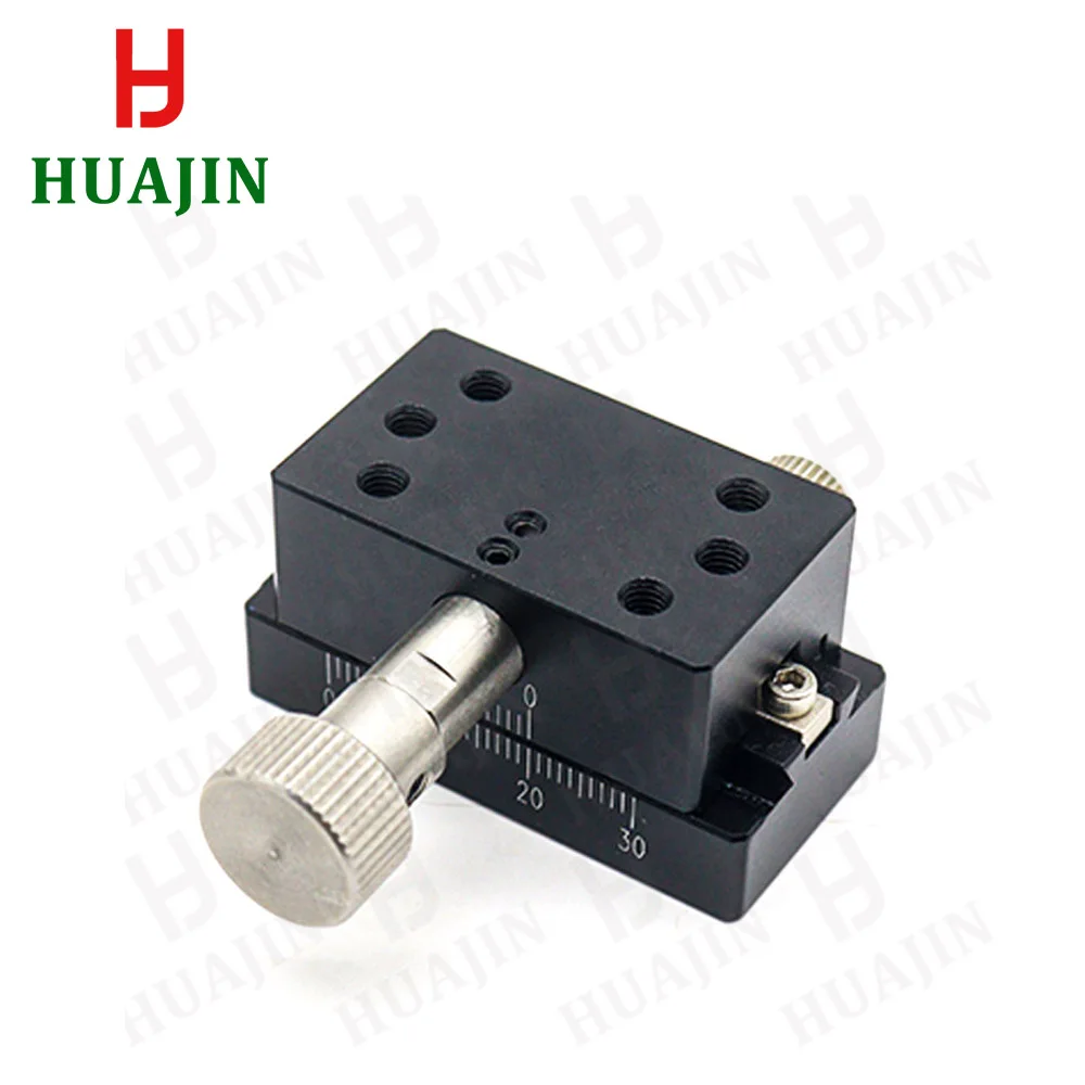 X Axis 50mm Dovetail Sliding Table Manual Displacement Platform Linear guide rail Stage Precision Translation Table LWX25-L50-4