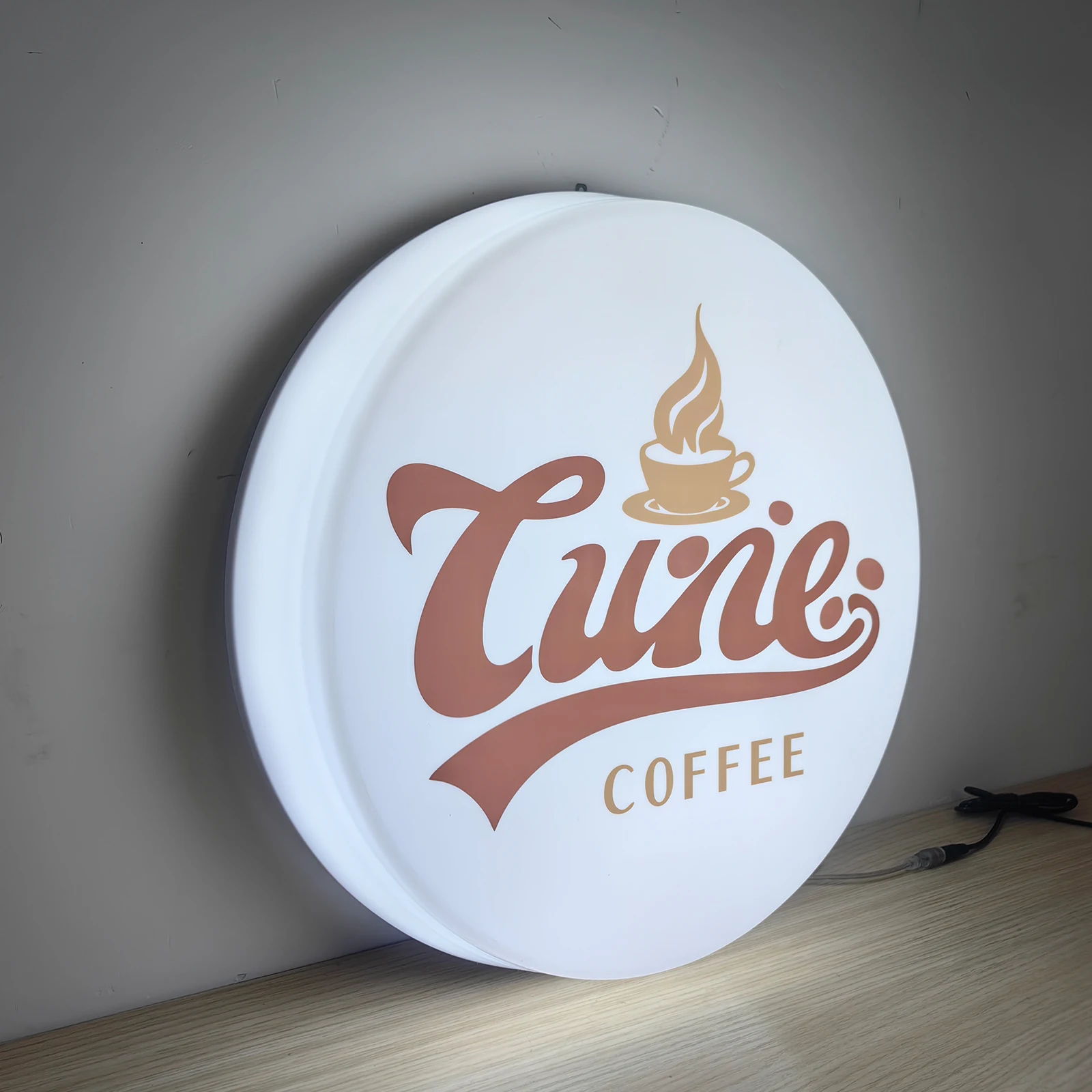 Lightbox Custom Lighting Signs For Food Truck Dining Car Acrylic Signage Shop Sign Single Side Advertising Board Light Box