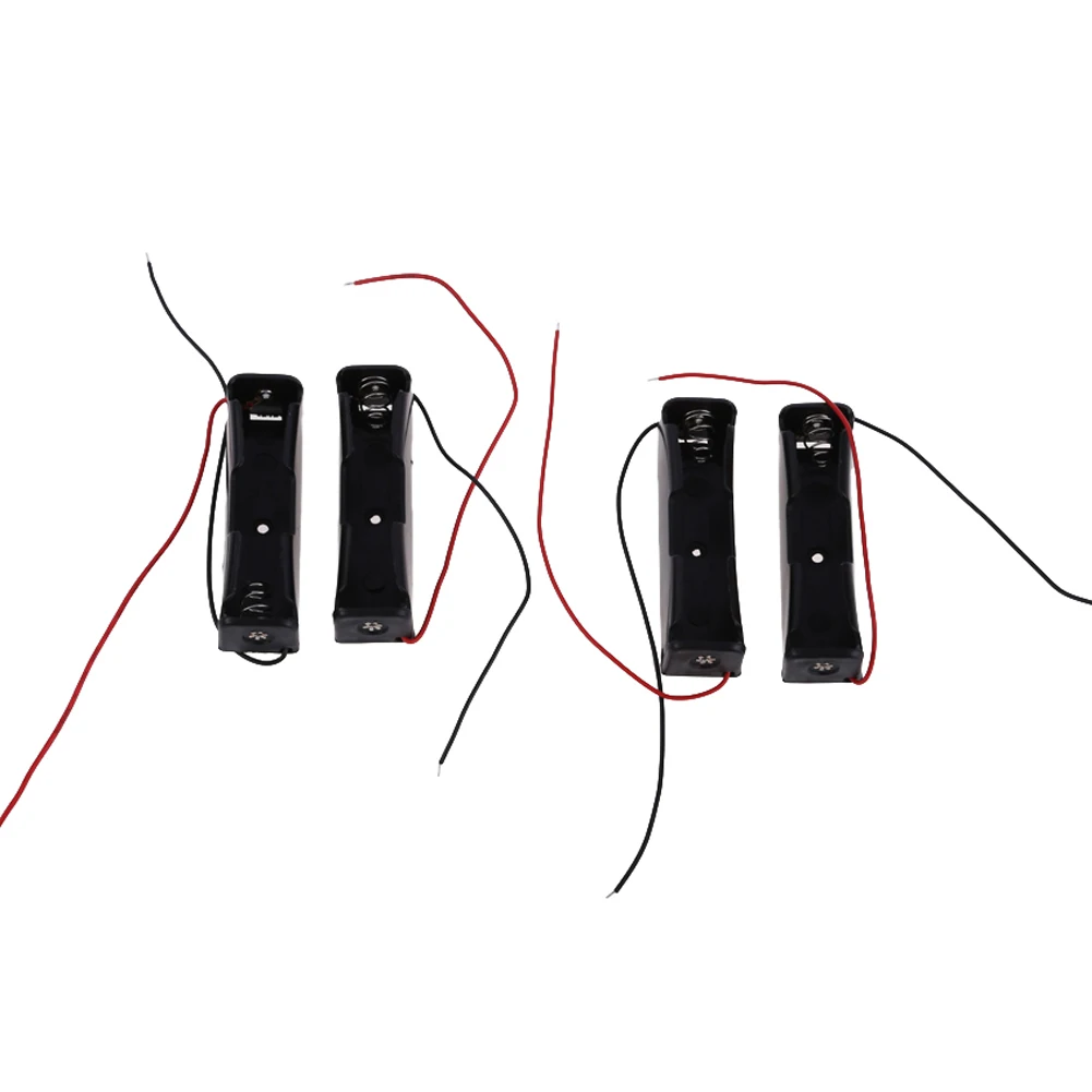 10pcs/5pcs 18650 Power Bank Cases 1X 3.6V-4.2V 18650 Battery Holder Storage Box Case 1 Slot Battery Container With Wire Lead-2