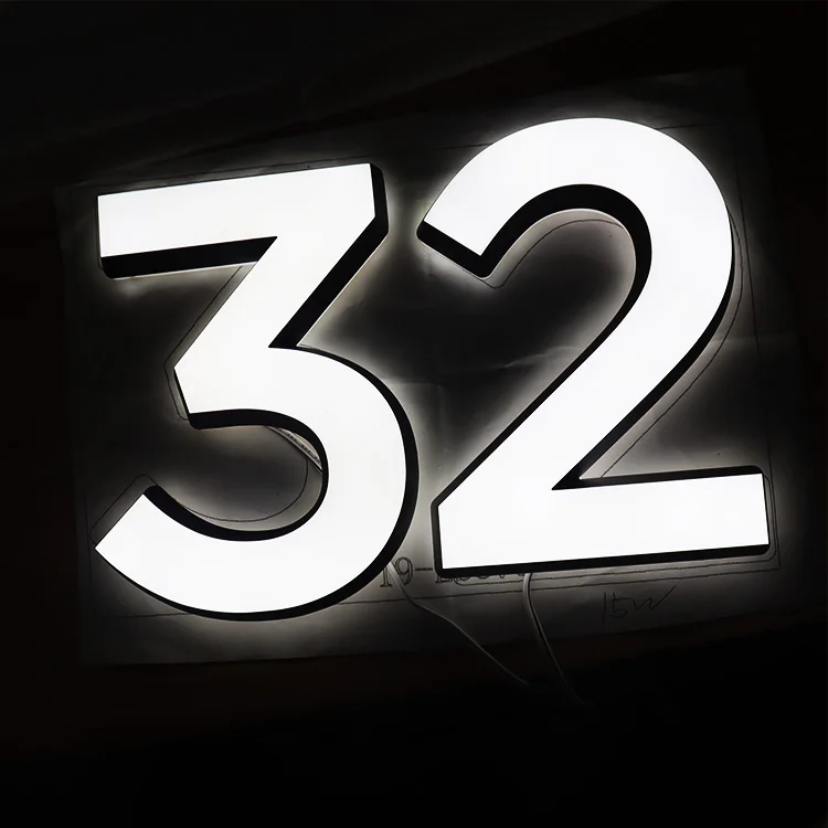 Custom Business Signs Led Signage Letters Led 3D Signs Company Brand Logo Outdoor Store Sign-6