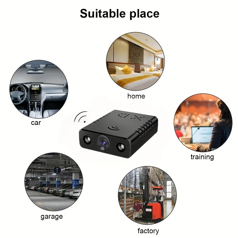 1080P HD Mini Camera XD Wireless WiFi Wire Camera Smart Home Security indoor Anti-theft IP Camera Video Voice APP Real-time Cam-6