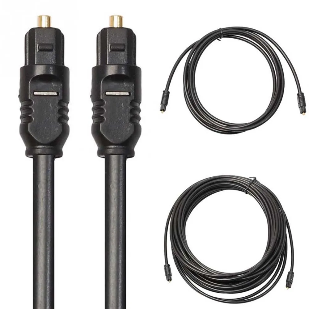 Digital Optical Audio Cable for Toslink Gold-Plated 1m 1.5m 2m 3m 5m 10m 15m 20m SPDIF MD DVD Gold Plated Cable-2