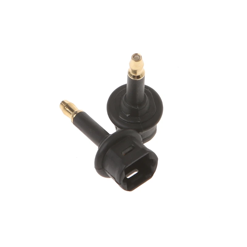 2 Pcs Toslink Female To 3.5mm Male Mini Plug Digital Optical Adapter Conve-2