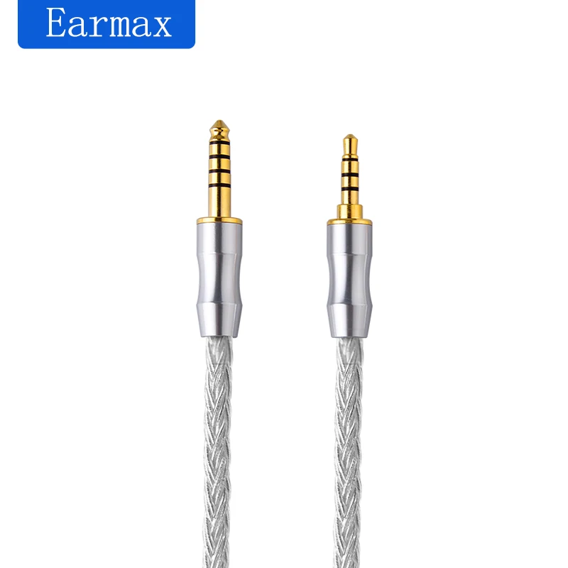 4.4mm to 3.5mm Balanced Cable For MDR-1A MV1 1000XM3 XM4 XM5 MSR7  H600A H900N H800 Earphone Replaceable16Core-4