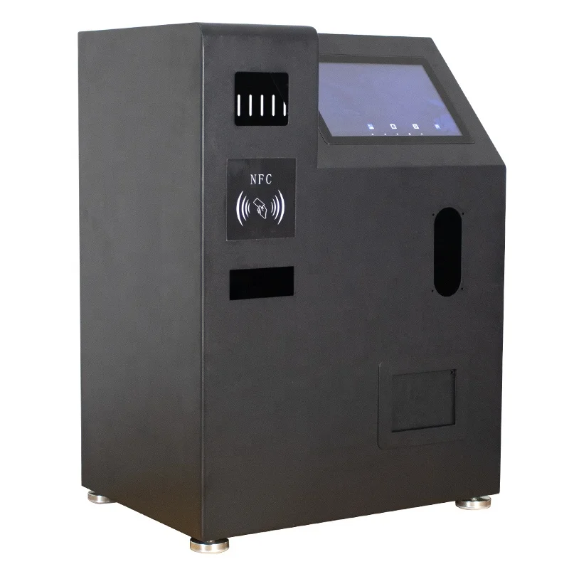 Self Service Table Touch Screen Ordering Payment Kiosk With Qr Code Scanner Nfc Card Reader Cash Acceptor Terminal-3